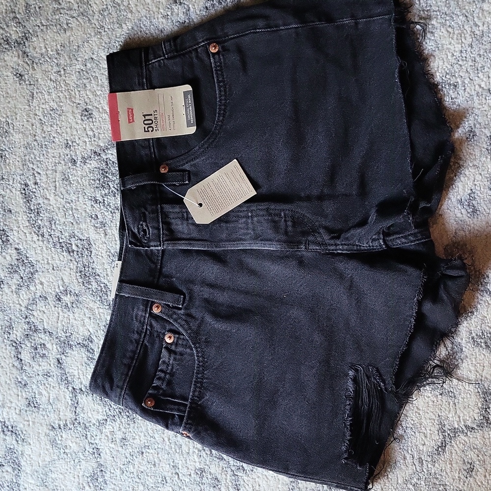 Levi's 501 Women's shorts - black